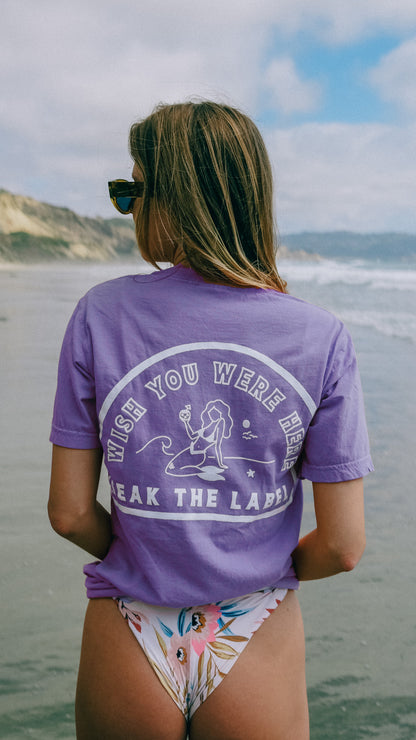 WISH YOU WERE HERE TEE